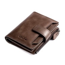 Genuine Leather Bifold Wallet Purse