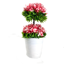 Red Vase Arrangement-Artificial