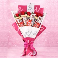 Sweet Romance Rose & Chocolate Wrap