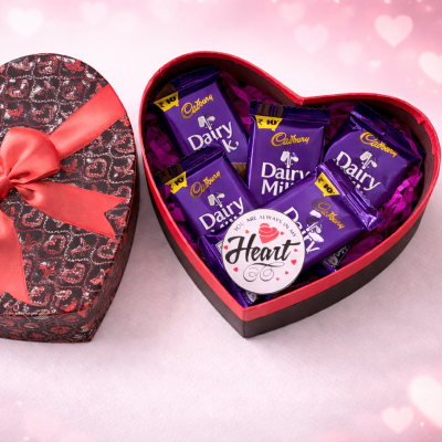 Dairy Milk Heart-Shaped Gift Box