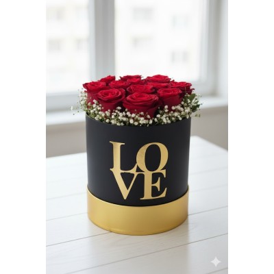 Full Of Love Round Box