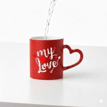 My Love Glitter Magic Mug