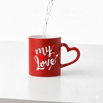 My Love Glitter Magic Mug