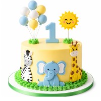 A Jungle Joy Birthday Cake A Jungle Joy Birthday Cake