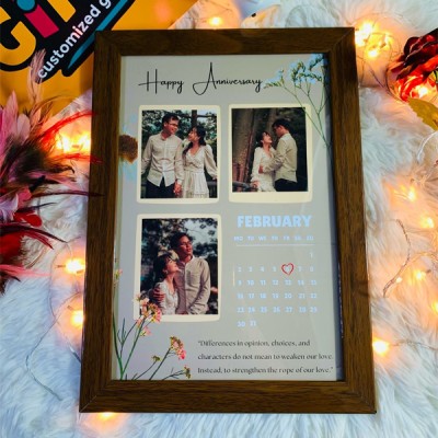 Fiber Glass Frame- Wooden Colour 12*16