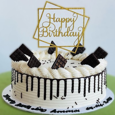 Chocolate White Cake