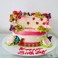 Trendy Step Cake 