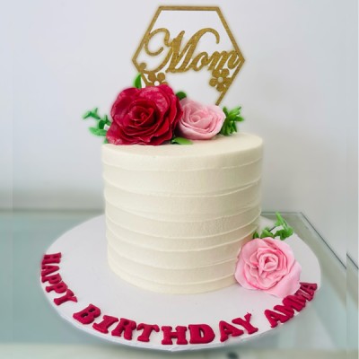 Cake With Mom Topper