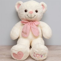 Happy white Teddy Bear