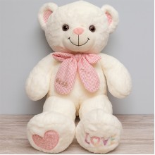 Happy white Teddy Bear