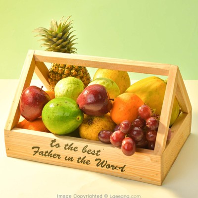 A Wonderful Father Fruit Basket  A Wonderful Father Fruit Basket