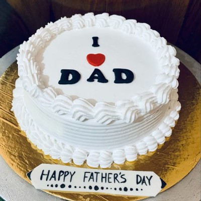 I Love Dad Cake