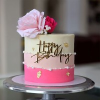 Pretty Pink Cake