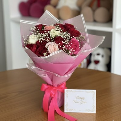 Roses With New Year