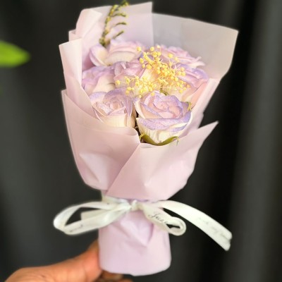 Lavender Rose Mini Bouquet