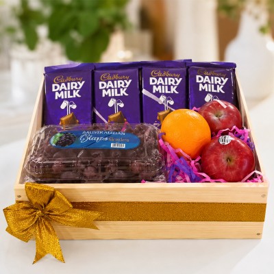 Luxury Dairy Milk Fruit Gift Box