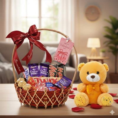 Golden Hugs Chocolate Hamper