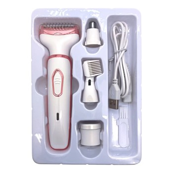 4-in-1 Ladies Hair Remover - Stainless Steel Blade