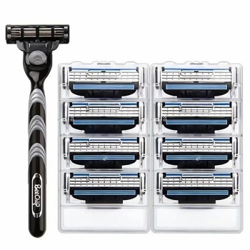 Manual Razor Set - 8 PCS Three Layer Blade