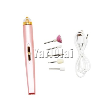 Mini Electric Nail Polisher Kit -Pink