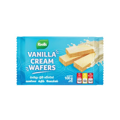 Keells Vanilla Wafers 100g