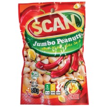 Scan Jumbo Peanuts Chillie 70g