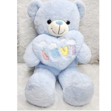Love Teddy Bear  -Blue