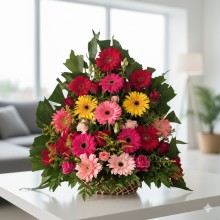 Gorgeous One Side Flower Basket