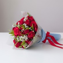 ROSE BOUQUET - 20 RED ROSES