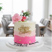 Pretty Pink Cake