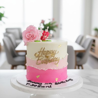 Pretty Pink Cake