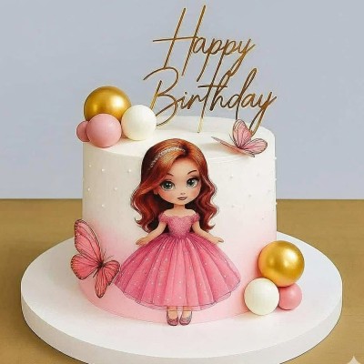 The Birthday Queen Cake