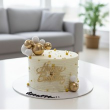 Golden Pearl Elegance Cake Golden Pearl Elegance Cake