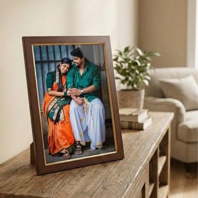 Fiber Glass Frame 10*15 - Wooden