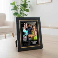 Black Frame With Gold Boader - 4*6 Black Frame With Gold Boader - 4*6