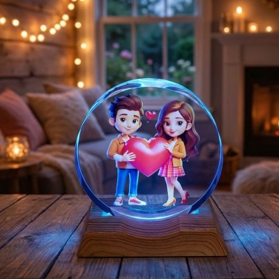 LED Couple Statue