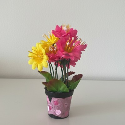 Artificial Flower Vase Gift – Teacher’s Day Special