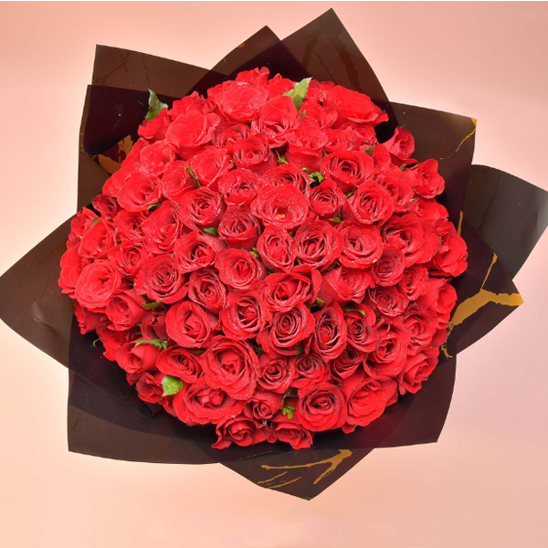 RED ROSE LOVE - 50 RED ROSES