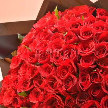 RED ROSE LOVE - 50 RED ROSES