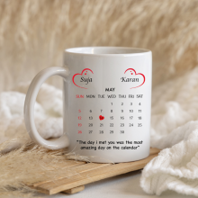 Customized Calendar Mug