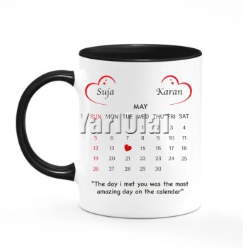 Customized Calendar Mug