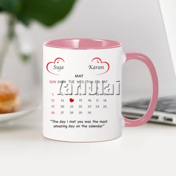 Customized Calendar Mug