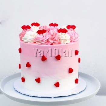 Red Heart Mini Cake