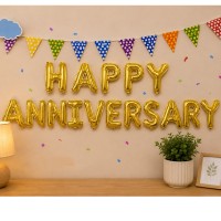 FOIL BALLOON BENNAR ANNIVERSARY GOLD FOIL BALLOON BENNAR ANNIVERSARY GOLD