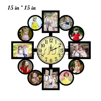 Personalized Wall Clock with Picture -01