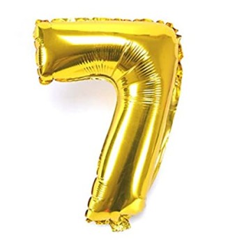 Number Foil Balloon For Birthday Party Decorations