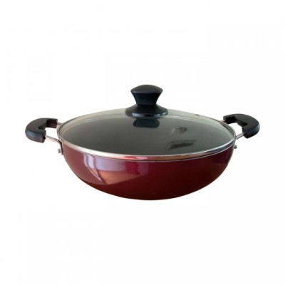 Bristo Cooking Pan 24cm With Glass Lid 