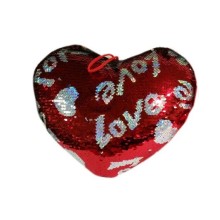 Sequin  Valentine Heart I Love You