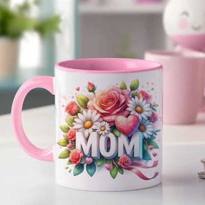 MoM Pink Colour Mug - 3D 