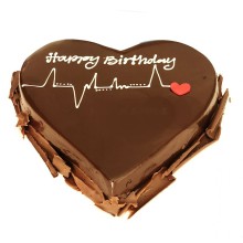 Heart Beat Chocolate Cake 